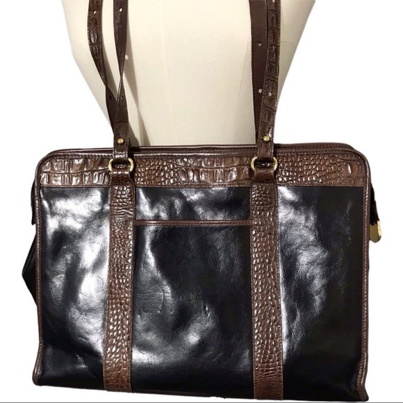Brahmin Handbags - Brahmin Black & Brown Handbag